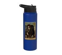 Sombra Tarot Card Occult Gothic Aesthetic Stainless Steel Insulated Water Bottle