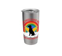 Some Angels Have Four Paws Dog Lover Idea Stainless Steel Insulated Tumbler