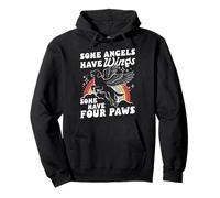 Some Angels Have Wings Some Have Four Paws Dog Lovers Pullover Hoodie