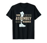 Some Assembly Required Funny Amputated Leg Gift T-Shirt