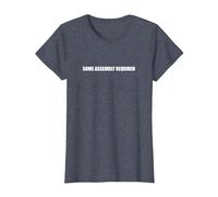 Some Assembly Required T-Shirt, Women, Heather Blue, XS