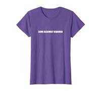 Some Assembly Required T-Shirt, Women, Purple Heather, 3X-Large