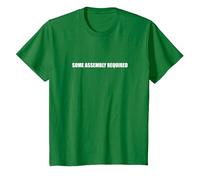 Some Assembly Required T-Shirt, Youth, Kelly Green, Small