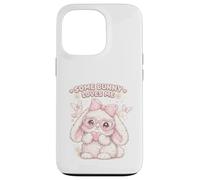Some Bunnies Loves Me Adorable Bunny Easter Egg Hunt Case for iPhone 13 Pro