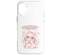Some Bunnies Loves Me Adorable Bunny Easter Egg Hunt Case for iPhone 16 Plus