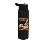Some Bunny is Going to Be A Big Brother Stainless Steel Insulated Water Bottle