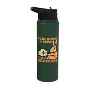 Some Bunny is Going to Be A Big Brother Stainless Steel Insulated Water Bottle