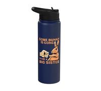 Some Bunny is Going to Be A Big Sister Stainless Steel Insulated Water Bottle