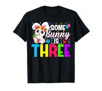 Some Bunny is Three 3 Years Old 3rd Birthday Easter Day Kids T-Shirt