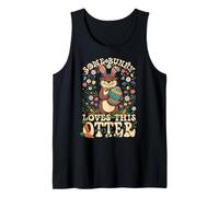 Some Bunny Loves This Otter Cute Easter Animal Pun Tank Top