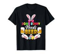Some Bunny Needs Beer Costume Easter Bunnies Chocolate Eggs T-Shirt