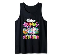 Some Bunny to Be A Big Brother Easter Pregnancy Announcement Tank Top
