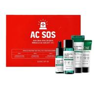 SOME BY MI Aha.Bha.PHA 30Days Starter Limited Edition 4 Pcs Set (Toner 30ml+Serum 10ml+Cream 20g+Miracle Acne Clear Foam 30ml) Miracle AC SOS Kit