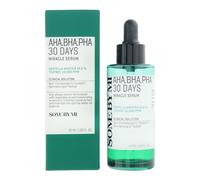 SOME BY MI AHA BHA PHA 30 Days Miracle Serum - 1.69Oz, 50ml - Made from Tea tree Leaf Water for Sensitive Skin - Daily Facial Serum for Sebum, Blemish Care and Remove Dead Cells - Korean Skin Care