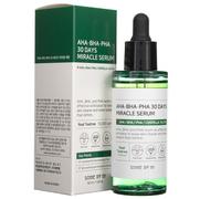 SOME BY MI AHA BHA PHA 30 Days Miracle Serum - 1.69Oz, 50ml - Made from Tea tree Leaf Water for Sensitive Skin - Daily Facial Serum for Sebum, Blemish Care and Remove Dead Cells - Korean Skin Care