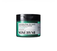 AHA BHA PHA 30 Days Miracle Truecica Clear Pad - 70 Pads, 4.22Oz, 125ml - Mild Exfoliating Low pH Toner Pad for