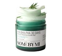 AHA BHA PHA 30 Days Miracle Truecica Clear Pad - 70 Pads, 4.22Oz, 125ml - Mild Exfoliating Low pH Toner Pad for