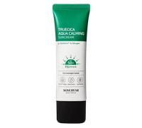 SOME BY MI Truecica Aqua Calming Sun Cream / SPF50+, PA++++ / 1.69Oz, 50ml / Brightening and Calming Effect/Mild Sun and UV Protection Sunscreen for Sensitive Skin Korean SkinCare
