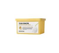 SOME BY MI Yuja Niacin Anti Blemish Daily Mask - 30 Sheets, 11.8oz - Daily Korean Niacinamide Face Sheet Mask for Dark Spot - Brightening & Radiance-Boosting Solution for Dull Skin - Korean SkinCare