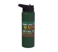 Some Call It Chaos We Call It Kindergarten Teacher Stainless Steel Insulated Water Bottle