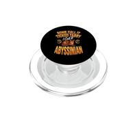 Some Call It Ticked Tabby I Call It Abyssinian Cat PopSockets PopGrip for MagSafe