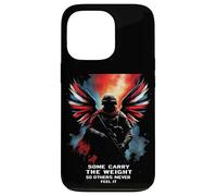 SOME CARRY THE WEIGHT SO OTHERS NEVER FEEL IT Soldier Wing Case for iPhone 13 Pro