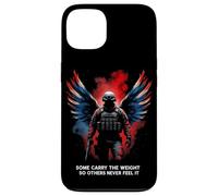 SOME CARRY THE WEIGHT SO OTHERS NEVER FEEL IT Soldier Wings Case for iPhone 13