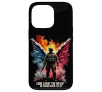 SOME CARRY THE WEIGHT SO OTHERS NEVER FEEL IT Soldier Wings Case for iPhone 13 Pro