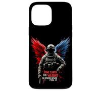 SOME CARRY THE WEIGHT SO OTHERS NEVER FEEL IT Soldier Wings Case for iPhone 13 Pro Max