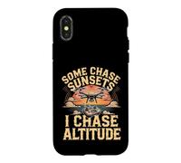 Some Chase Sunsets I Chase Altitude Drone Pilot Aerial Case for iPhone X/XS