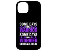Some Days A Warrior Some Days A Worrier Neuropathy Case for iPhone 14
