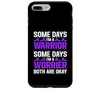 Some Days A Warrior Some Days A Worrier Neuropathy Case for iPhone 7 Plus/8 Plus