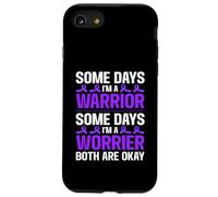 Some Days A Warrior Some Days A Worrier Neuropathy Case for iPhone SE (2020) / 7 / 8