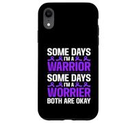 Some Days A Warrior Some Days A Worrier Neuropathy Case for iPhone XR