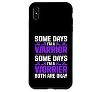 Some Days A Warrior Some Days A Worrier Neuropathy Case for iPhone XS Max