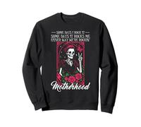 Some days i rock it motherhood mom gifts floral mothers day Sweatshirt