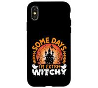Some Days I'm Extra Witchy Funny Halloween Witch Case for iPhone X/XS
