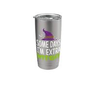Some Days I'm Extra Witchy Halloween Stainless Steel Insulated Tumbler