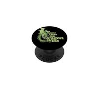 Some Days the Dragon Wins Illustration Dragons Design Nerd PopSockets Adhesive PopGrip