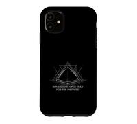 Some Doors Open Pyramid Geometry Symbol Case for iPhone 11