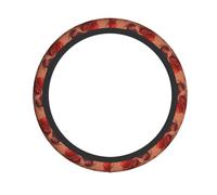 Some Dried Dates Printed Steering Wheel Cover Elastic Stretch Car Wheel Wrap Breathable Non-Slip Steering Wheel Protector for Car Truck SUV