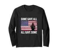 Some Gave All All Gave Some Memorial Day Veteran Soldier Long Sleeve T-Shirt