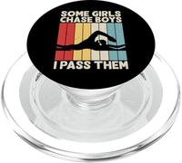 Some Girls Chase Boys I Pass Them PopSockets PopGrip for MagSafe