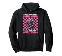 Some Girls Go Swimming Real Girls Go Scuba Diving Diver Pullover Hoodie