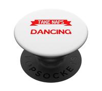 Some Grandmas Take Naps Real Grandmas start Dancing PopSockets Adhesive PopGrip