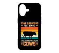 Some Grandpas Play Bingo Cool Grandpas Have Cows Case for iPhone 17