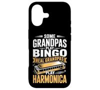 Some Grandpas Play Bingo Real Grandpas Play Harmonica Case for iPhone 17