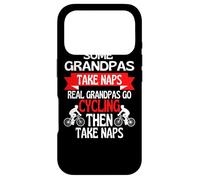 Some Grandpas Take Naps Real Grandpas Go Cycling Case for iPhone 17 Pro
