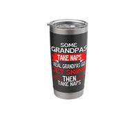 Some Grandpas Take Naps Real Grandpas Go Jet Skiing Stainless Steel Insulated Tumbler