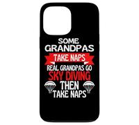 Some Grandpas Take Naps Real Grandpas Go Sky Diving Case for iPhone 13 Pro Max